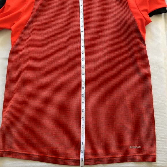 Men’s Adidas Climacool T-Shirt | Size Medium | Bright Orange - Picture 14 of 15